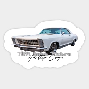 1965 Buick Riviera Hardtop Coupe Sticker